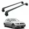 БАГАЖНИК ЗА BMW Serie 3 sedan 4d (E90 - fixpoint) (2005-->2012) AERO BAR BLACK