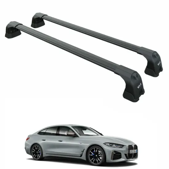 БАГАЖНИК ЗА BMW Serie 4 Gran Coupe 4d (G26 - fixpoint) (2021-->) AERO BAR BLACK