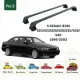 БАГАЖНИК ЗА BMW Serie 5 sedan 4d (E39 - fixpoint) (1995-->2003) AERO BAR BLACK