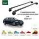 БАГАЖНИК ЗА BMW Serie 5 Touring (F11 - integrated railing) (2010-->2017) AERO BAR BLACK
