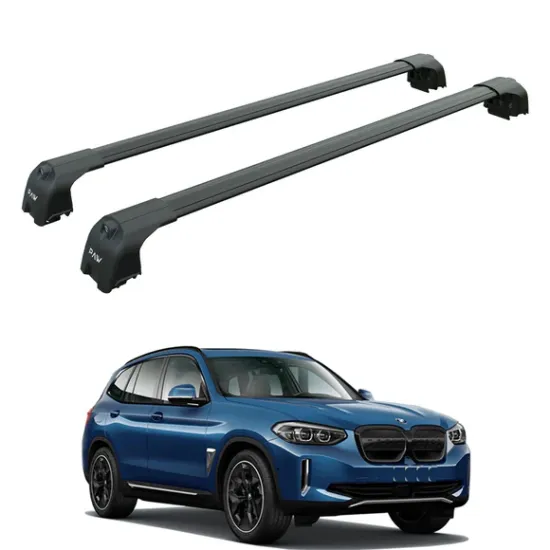 БАГАЖНИК ЗА BMW iX3 5d (G08 - integrated railing) (2020-2025) AERO BAR BLACK