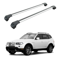 Багажник за BMW X3 5d (E83 - railing) (2003-->2011) AERO BAR