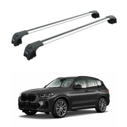 Багажник за BMW X3 5d (III/G01 - integrated railing) (2018-->) AERO BAR