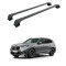 БАГАЖНИК ЗА BMW X3 5d (IV/G45 - integrated railing) (2024-->) AERO BAR BLACK