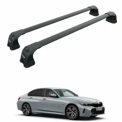 Багажник за BMW Serie 3 sedan 4d (G20 - fixpoint) (2019-->) AERO BAR BLACK