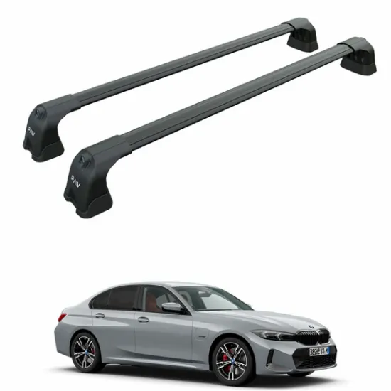 Багажник за BMW Serie 3 sedan 4d (G20 - fixpoint) (2019-->) AERO BAR BLACK
