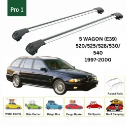 БАГАЖНИК ЗА BMW Serie 5 Touring (E39 - railing) (1997-->2003) AERO BAR