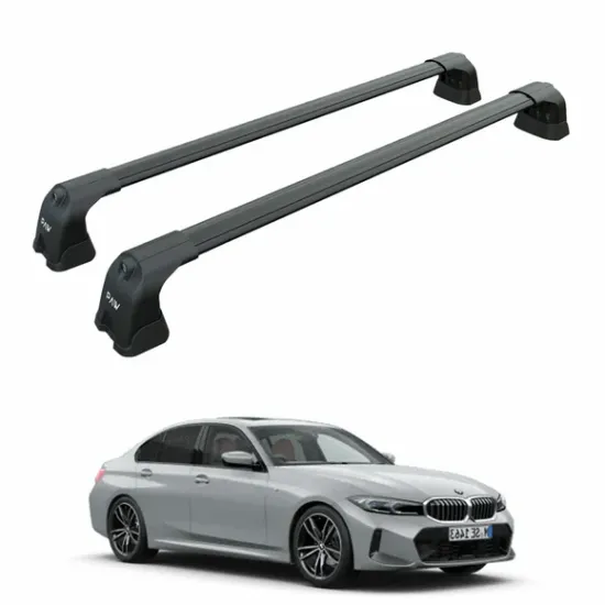БАГАЖНИК ЗА BMW Serie 5 sedan 4d (G30 - fixpoint) (2017-->2023) AERO BAR BLACK