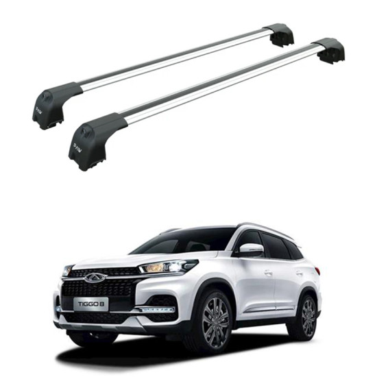БАГАЖНИК ЗА CHERY Tiggo 8 5d. SUV (integrated railing) (2018-->) AERO BAR