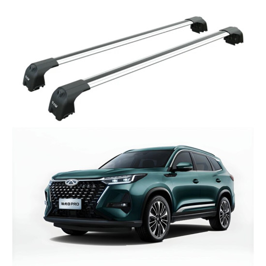 БАГАЖНИК ЗА БАГАЖНИК ЗА CHERY Tiggo 8 pro PHEV 5d. SUV (integrated railing) (2020-->) AERO BAR