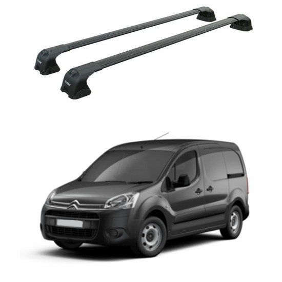 БАГАЖНИК ЗА Citroën Berlingo (II) (2008-->2018) AERO BAR BLACK