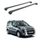 БАГАЖНИК ЗА Citroën Berlingo (II - Railing) (2008-->2018) AERO BAR BLACK