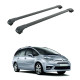 БАГАЖНИК ЗА Citroën C4 Grand Picasso (I - railing) (2007-->2013) AERO BAR BLACK