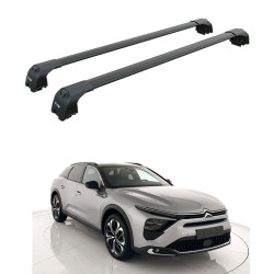 БАГАЖНИК ЗА Citroën C5-X 5d. (integrated railing 2022-->) AERO BAR BLACK