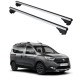 БАГАЖНИК ЗА Dacia Dokker 5d (railing) (2013-->) ALU REILING