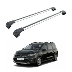 БАГАЖНИК ЗА Dacia Jogger 5d (I - railing) (2021-->) AERO BAR