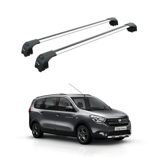 БАГАЖНИК ЗА Dacia Lodgy / Lodgy Stepway 5d (integrated railing) (2012-->) AERO BAR