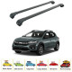 Багажник за Dacia Sandero Stepway (III - railing) (2020-->) AERO BAR BLACK