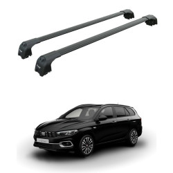 БАГАЖНИК ЗА Fiat Tipo/Egea SW (integrated railing) (2016-->) AERO BAR BLACK