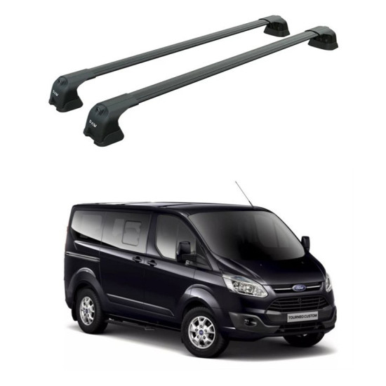 БАГАЖНИК ЗА Ford Custom Tourneo (2013-->2023) AERO BAR BLACK