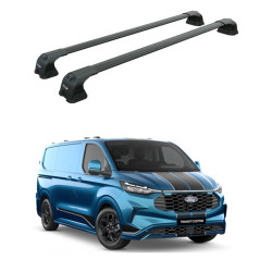 БАГАЖНИК ЗА Ford Custom Transit L1H1/L2H1 (2023-->) AERO BAR BLACK