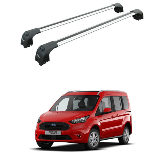 БАГАЖНИК ЗА Ford Connect II Tourneo/Transit (integrated railing) (2013-->2022) AERO BAR