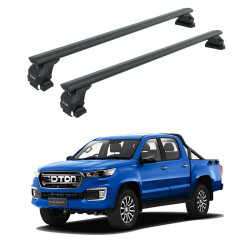 БАГАЖНИК ЗА FOTON TUNLAND G7 (Standard Roof) (2025-->) AERO BAR BLACK