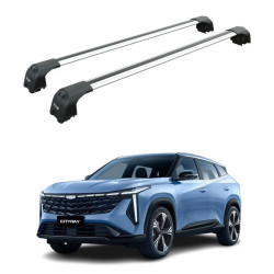 БАГАЖНИК ЗА GEELY CITYRAY 5d. SUV (integrated railing) (2024-->) AERO BAR