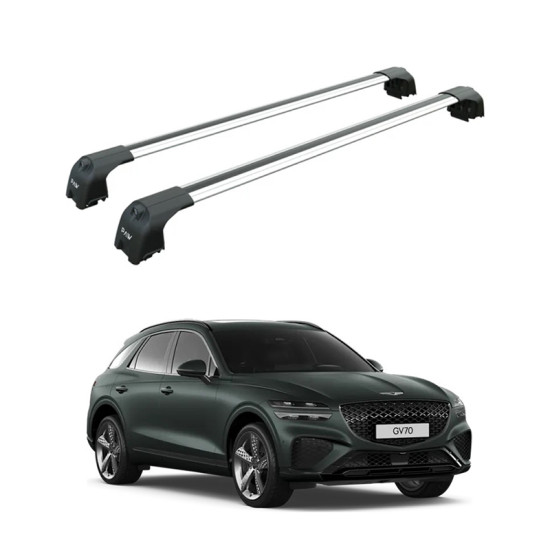 Багажник за Genesis GV70 (integrated railing) (2022-->) AERO BAR