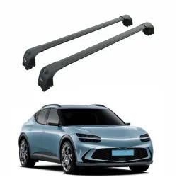 Багажник за Genesis GV60 (integrated railing) (2022-->) AERO BAR BLACK