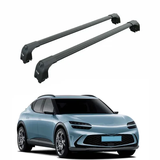 Багажник за Genesis GV60 (integrated railing) (2022-->) AERO BAR BLACK