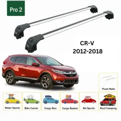 Багажник за Honda CR-V 5d (IV - integrated railing) (2012-->2018) AERO BAR