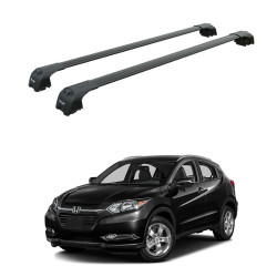 БАГАЖНИК ЗА Honda HR-V 5d (II/RU - integrated railing) (2015-->2021) AERO BAR BLACK