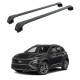 БАГАЖНИК ЗА Hyundai Kona 5d (I/OS - integrated railing) (2017-->2023) AERO BAR BLACK
