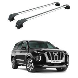 БАГАЖНИК ЗА Hyundai Palisade 5-dr SUV (integrated railing) (2018-->2025) AERO BAR