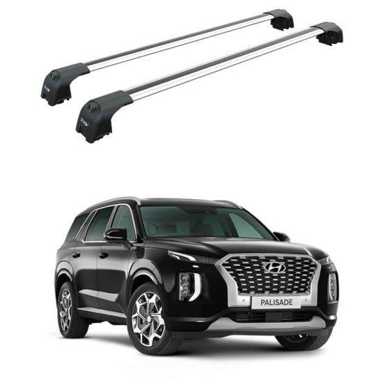 БАГАЖНИК ЗА Hyundai Palisade 5-dr SUV (integrated railing) (2018-->2025) AERO BAR