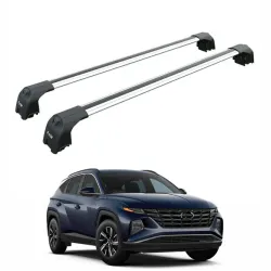Багажник за Hyundai Tucson 5d (IV/NX4 - integrated railing) (2020-->) AERO BAR