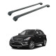 Багажник за Infiniti QX50 5d (I/J50 - railing) (2013-->2018) AERO BAR BLACK