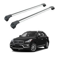 Багажник за Infiniti QX50 5d (I/J50 - railing) (2013-->2018) AERO BAR