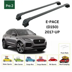 Багажник за Jaguar E-Pace 5d (integrated railing) (2017-->) AERO BAR BLACK