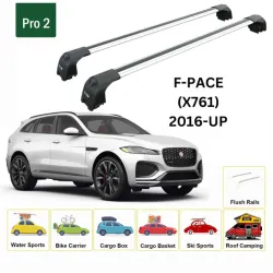 Багажник за Jaguar F-Pace 5d (integrated railing) (2016-->) AERO BAR