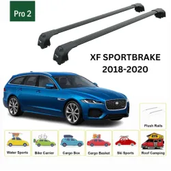 Багажник за Jaguar XF Sportbrake 5d (integrated railing) (2017-->) AERO BAR BLACK