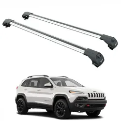 Багажник за Jeep Cherokee 5d (V/KL - railing) (2014-->) AERO BAR