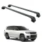 БАГАЖНИК ЗА Jeep Grand Cherokee 5d (V/L - integrated railing) (2022-->) AERO BAR BLACK