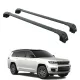 БАГАЖНИК ЗА Jeep Grand Cherokee 5d (V/L - integrated railing) (2022-->) AERO BAR BLACK