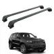 Багажник за Jeep Grand Cherokee 5d (WK2 SRT - Flush railing) (2011-->2022) AERO BAR BLACK