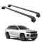 БАГАЖНИК ЗА Jeep Grand Cherokee 5d (V/WL - integrated railing) (2021-->) AERO BAR BLACK