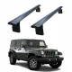 БАГАЖНИК за Jeep Wrangler 2d/4d (JK - hard top) (2007-->2018) AERO BAR BLACK