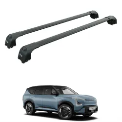 БАГАЖНИК ЗА Kia EV5 5d (integrated railing) (2023-->) AERO BAR BLACK