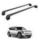 Багажник за Kia EV9 5d (integrated railing) (2023-->) AERO BAR BLACK